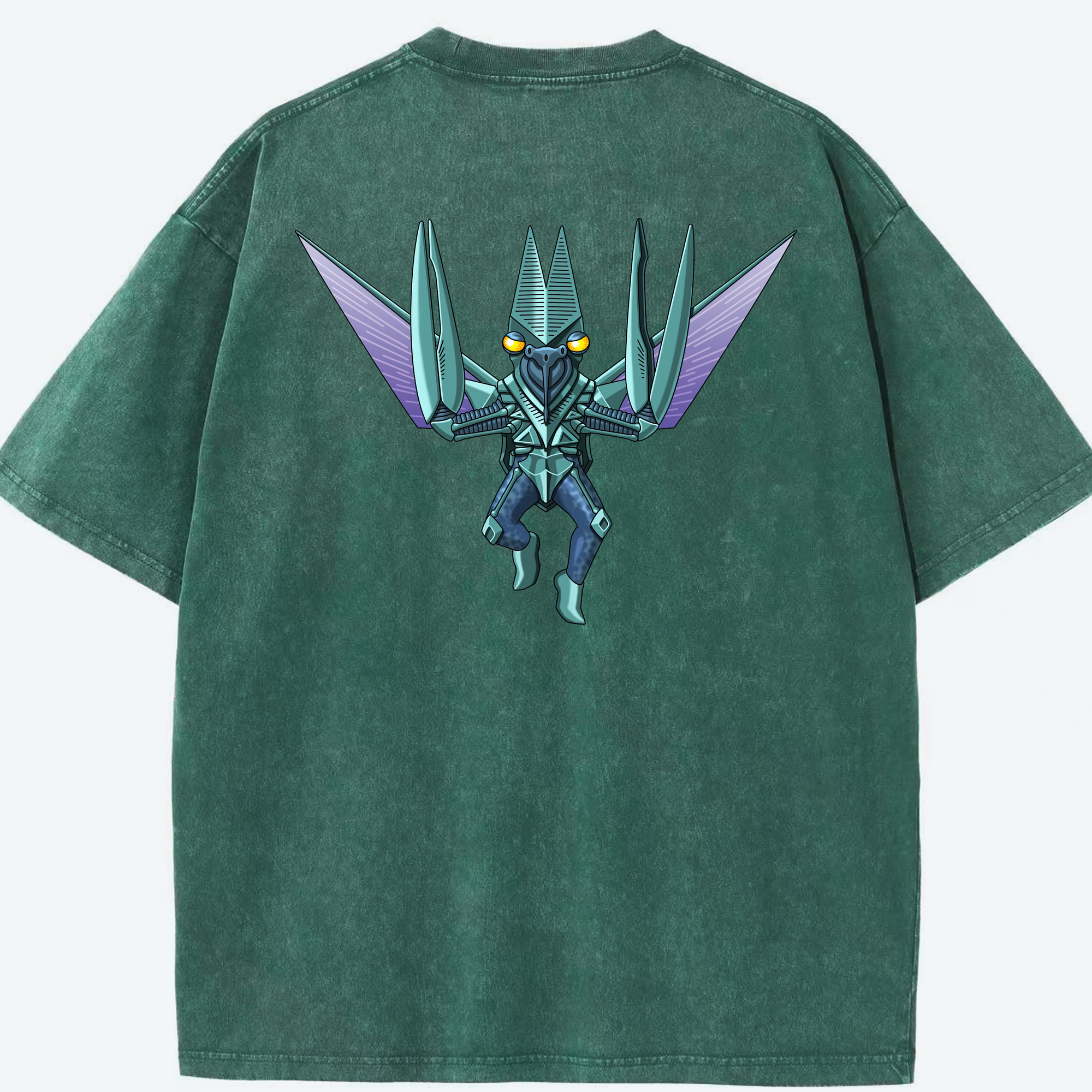（画像用） ウルトラマン Ultraman 綿100% ヴィンテージ風 半袖Tシャツ（背面プリント）